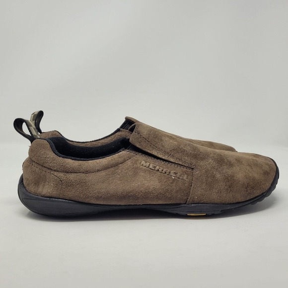 [SOLD]Merrell Shoes W 10 Brown M Connect Gunsmoke Brown Moc Slip On Minimalist - Picture 2 of 10